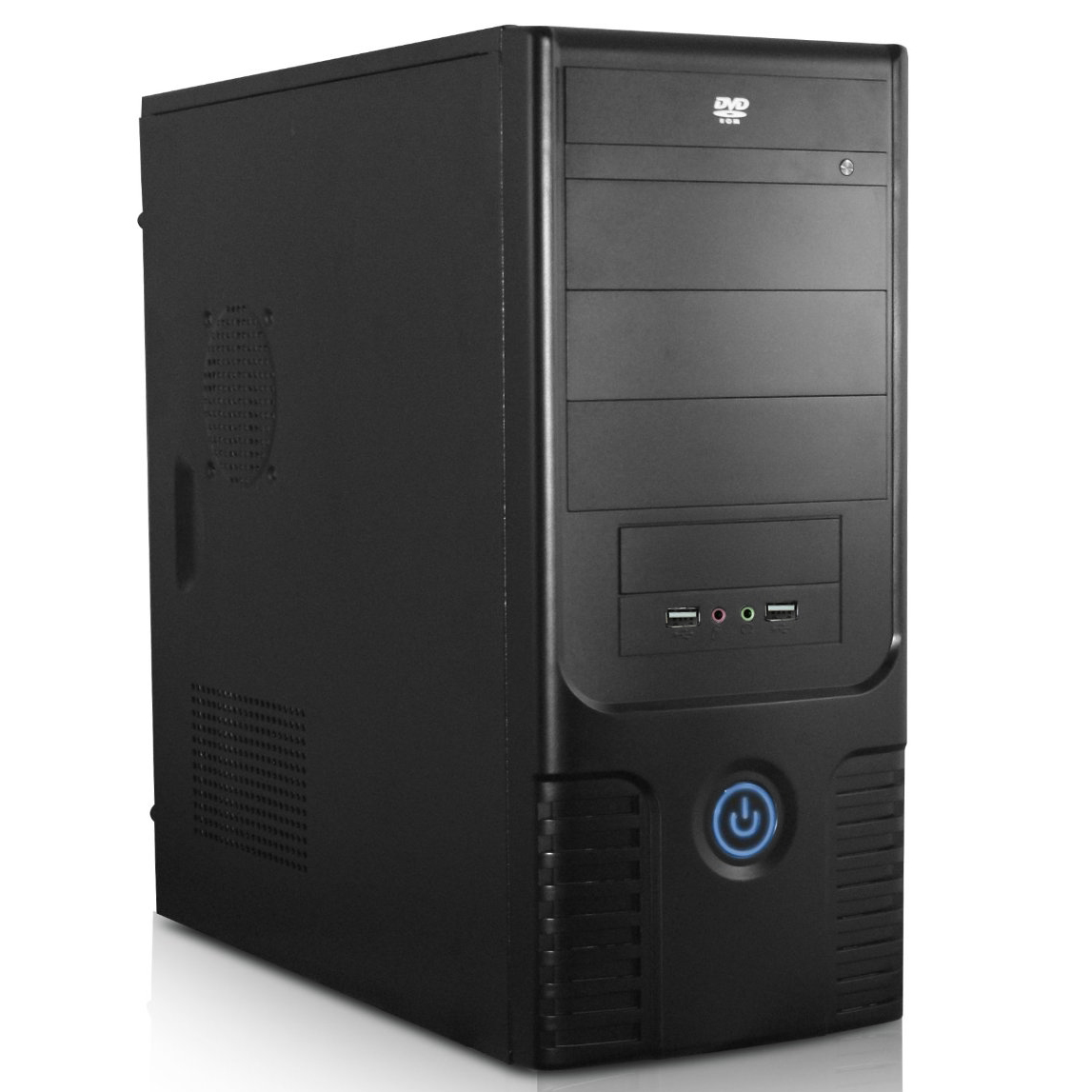 Logisys 10 Bay 7 Expansion Slots ATX Mid Tower Comuter Case w/480W 20+4